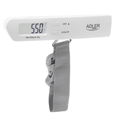 Travel Luggage Scale, AD 8191, Maximum weight (capacity) 50 kg, Accuracy 10 g, Grey