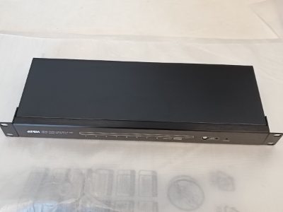 Aten, HDMI, 8-Port HDMI Cat 5 Splitter, Warranty 3 month(s), USED, REFURBISHED, WITOUT ORIGINAL PACKAGING, ONLY POWER ADAPTER INCLUDED