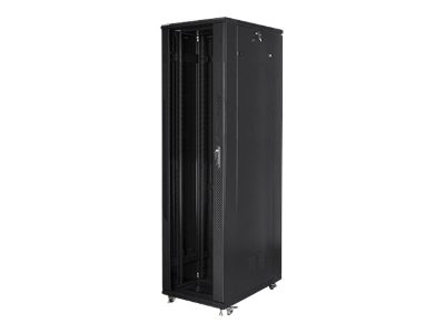 Rack cabinet 19" free-standing 47U/800x1000 (flat pack), FF01-8047-12B, Black