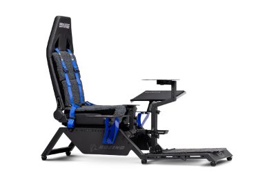 Next Level Racing Boeing Commercial Edition Flight Simulator, Blue highlights