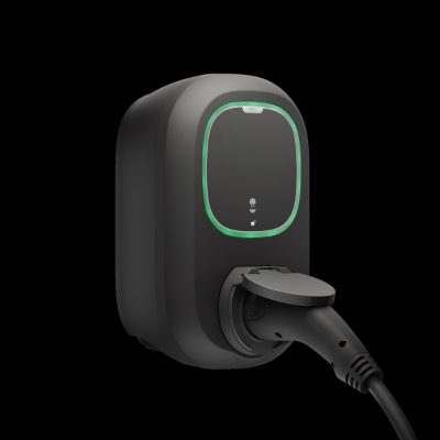 Wallbox Socket, Pulsar Pro, 22 kW, Wi-Fi, 4G, Ethernet, Bluetooth, Black