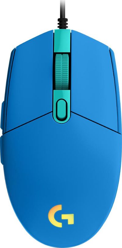 MOUSE USB OPTICAL G102 LIGHTSY/BLUE 910-005801 LOGITECH