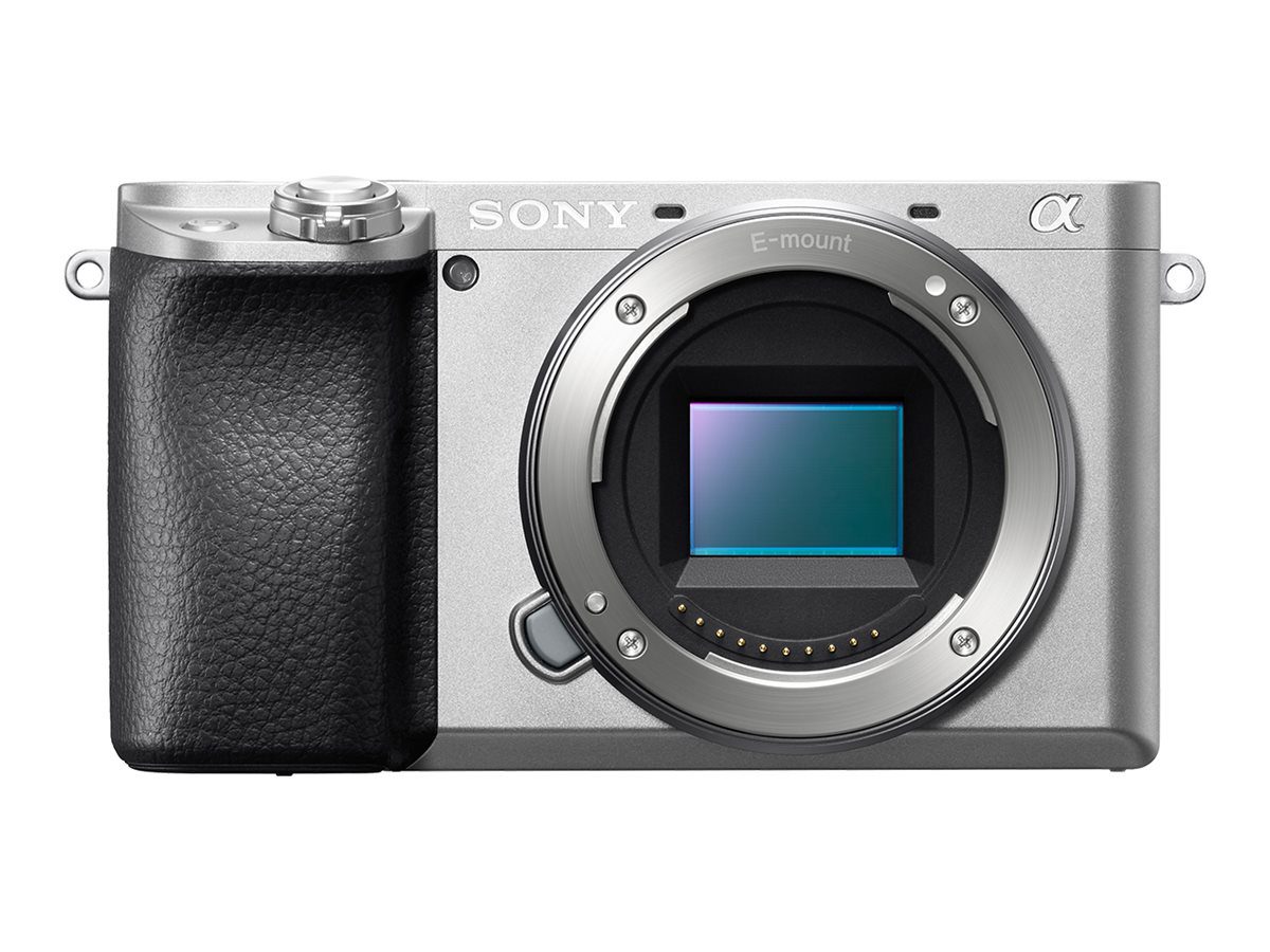Sony ILCE-6100 Mirrorless Camera + 16-50mm Lens, Silver, Sony