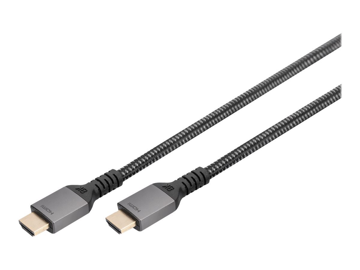 Digitus 8K HDMI Ultra High Speed Connection Cable, DB-330200-020-S, 2 m