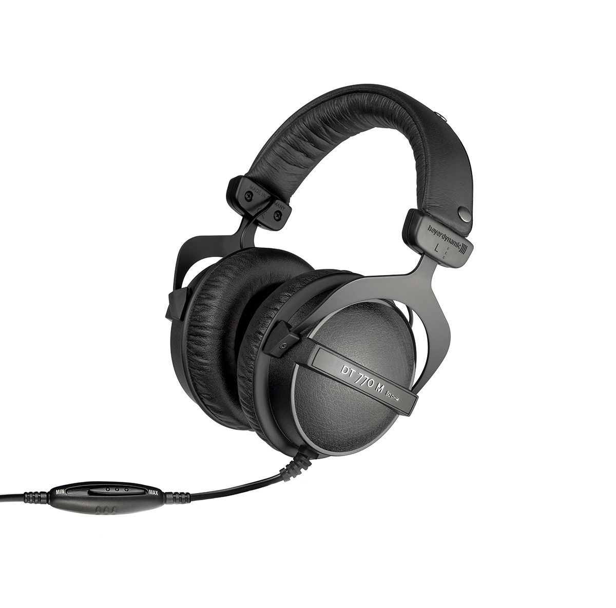 Monitoring headphones for drummers and FOH-Engineers, DT 770 M, Wired, On-Ear, Black, Noise canceling