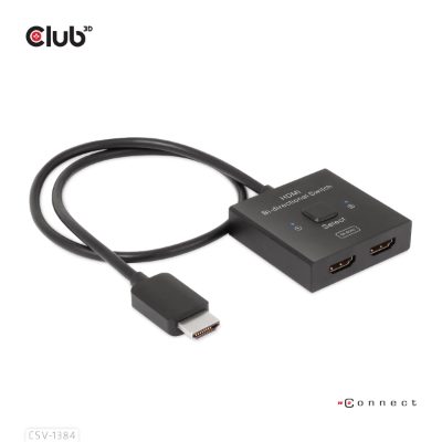 VIDEO SWITCH HDMI 2PORT/CSV-1384 CLUB3D