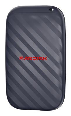 External SSD, SANDISK, Read speed 600 MB/s, 1 TB, SDSSDE10, SDSSDE10-1T00-G25