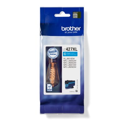 Brother LC427XLC, Ink Cartridge, Cyan
