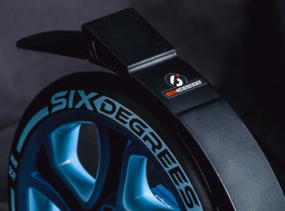 Six Degrees Scooter skrejritenis 205 mm, zils
