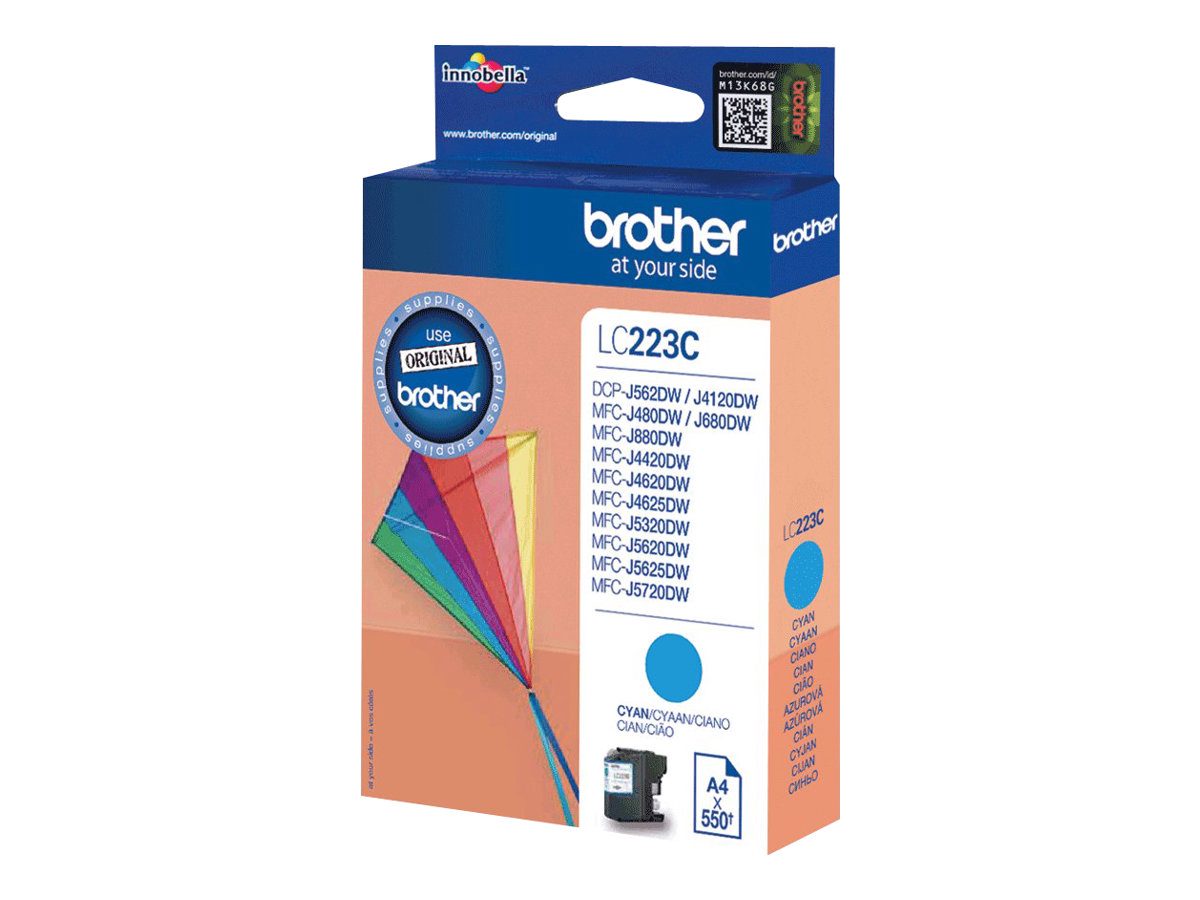 Brother LC-223C, Ink Cartridge, Cyan