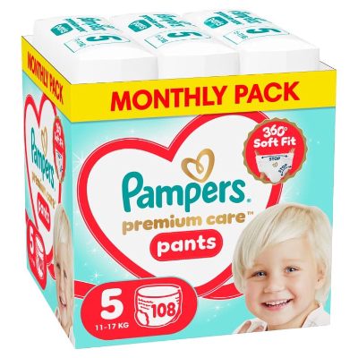 Pampers Pants autiņbiksītes, 5. izmērs, 11-17kg, 108gab