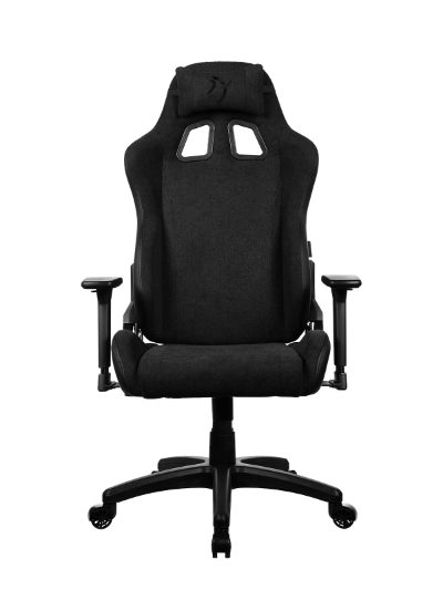 Arozzi Avanti SoftFabric, Gaming Chair, Soft Fabric, Pure Black