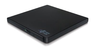Ultra Slim Portable DVD-Writer, GP57EB40, Interface USB 2.0, DVD±R/RW, CD read speed 24 x, CD write speed 24 x, Black, Desktop/Notebook