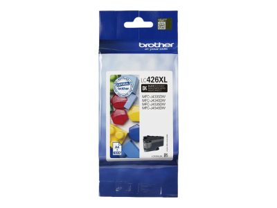 Brother LC426XLBK Genuine Ink Cartridge Black, Brother Brother, LC426XLBK, Brother LC426XLBK - High Yield - black - original - ink cartridge, Ink cartridge, Black