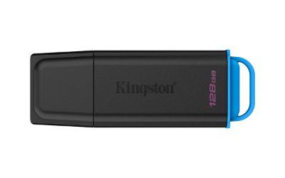 Kingston USB Flash Drive, DataTraveler Exodia, 128 GB, USB Type-A, Black