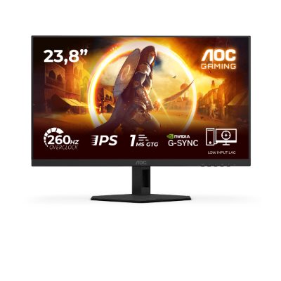 24G4ZRE, 24 ", Fast IPS, FHD, 16:9, 240 Hz, 1 ms, 1920 x 1080 pixels, 300 cd/m², HDMI ports quantity 2, Black