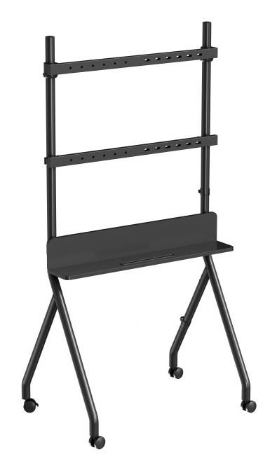 TV SET ACC FLOOR STAND 55-86"/BLACK TVS-86F-02 GEMBIRD