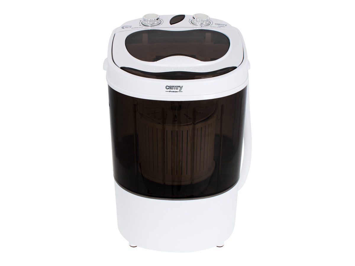 Mini washing machine, CR 8054, Top loading, Washing capacity 3 kg, Depth 37 cm, Width 36 cm, White/Gray