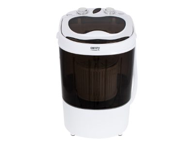 Mini washing machine, CR 8054, Top loading, Washing capacity 3 kg, Depth 37 cm, Width 36 cm, White/Gray