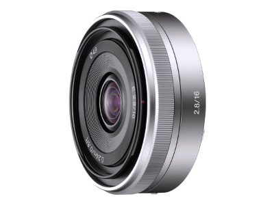SEL-16F28 E 16mm F2.8 pancake lens, Sony
