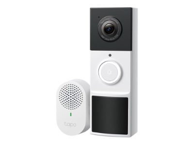 Video Doorbell Camera, Tapo D210, 3 MP, 1.18mm/F1.8, IP65, H.264, Micro SD, Max. 512