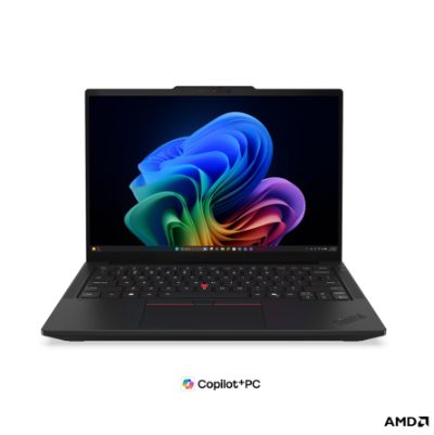 Lenovo ThinkPad T14 G7 AMD, Black, 14 ", IPS, WUXGA, 1920 x 1200 pixels, Anti-glare, AMD Ryzen AI 5 PRO, 440, 16 GB, SODIMM DDR5, Solid-state drive capacity 512 GB, AMD Radeon 840M Graphics, Windows 11 Pro, 802.11be, Bluetooth version 5.4, Keyboard language Nordic, Keyboard backlit, Warranty 36 month(s), Battery warranty 12 month(s)