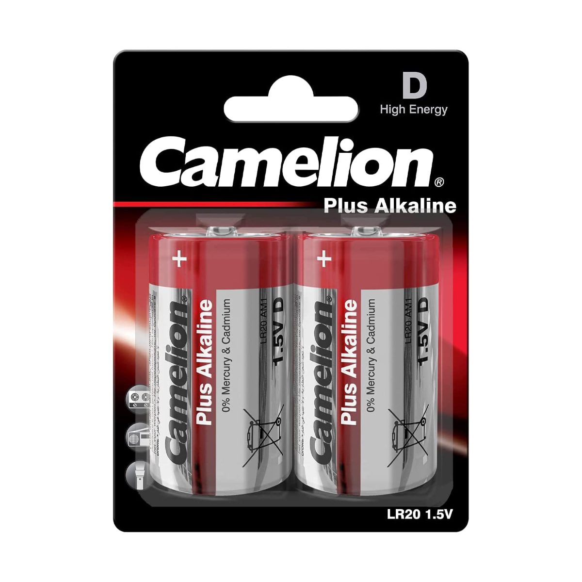 D/LR20, Plus Alkaline, 2 pc(s)