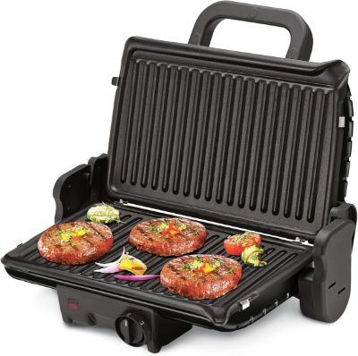 TEFAL Grils Minute,1600 W, sudraba