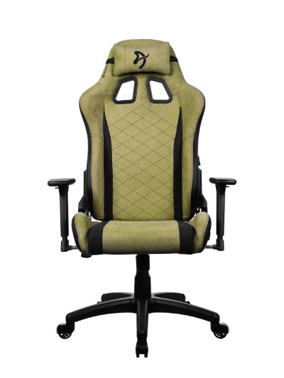 Arozzi Avanti SoftFabric, Gaming Chair, Soft Fabric, Moss Green