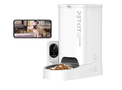 Feeder with Camera, P571 YumShare Solo, Capacity 3 L, White
