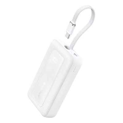 Anker Power Bank, A1689H21, 20000 mAh, White