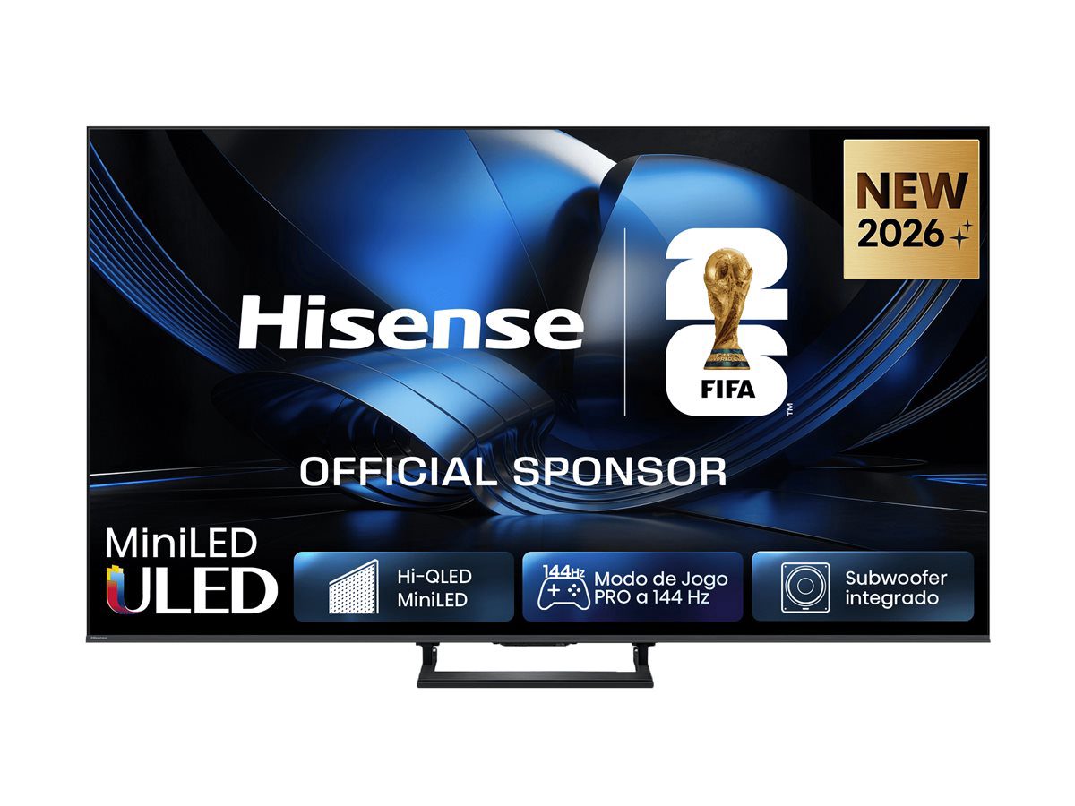 Hisense ULED MiniLED TV, 65U7SE, 65", Smart TV, VIDAA OS, UHD, Black