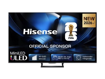 Hisense ULED MiniLED TV, 65U7SE, 65", Smart TV, VIDAA OS, UHD, Black
