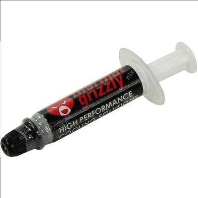 Thermal grease "Kryonaut" 1g, universal, Thermal Conductivity: 12,5 W/mk * Thermal Resistance: 0,0032 K/W * Electrical Conductivity: 0 pS/m * Viscosity : 130-170 Pas * Specific Weight : 3,7g/cm3 * Temperature :	-200 °C / +350 °C W