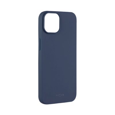 Story, Back cover, Apple, iPhone 14, Rubberized, Blue