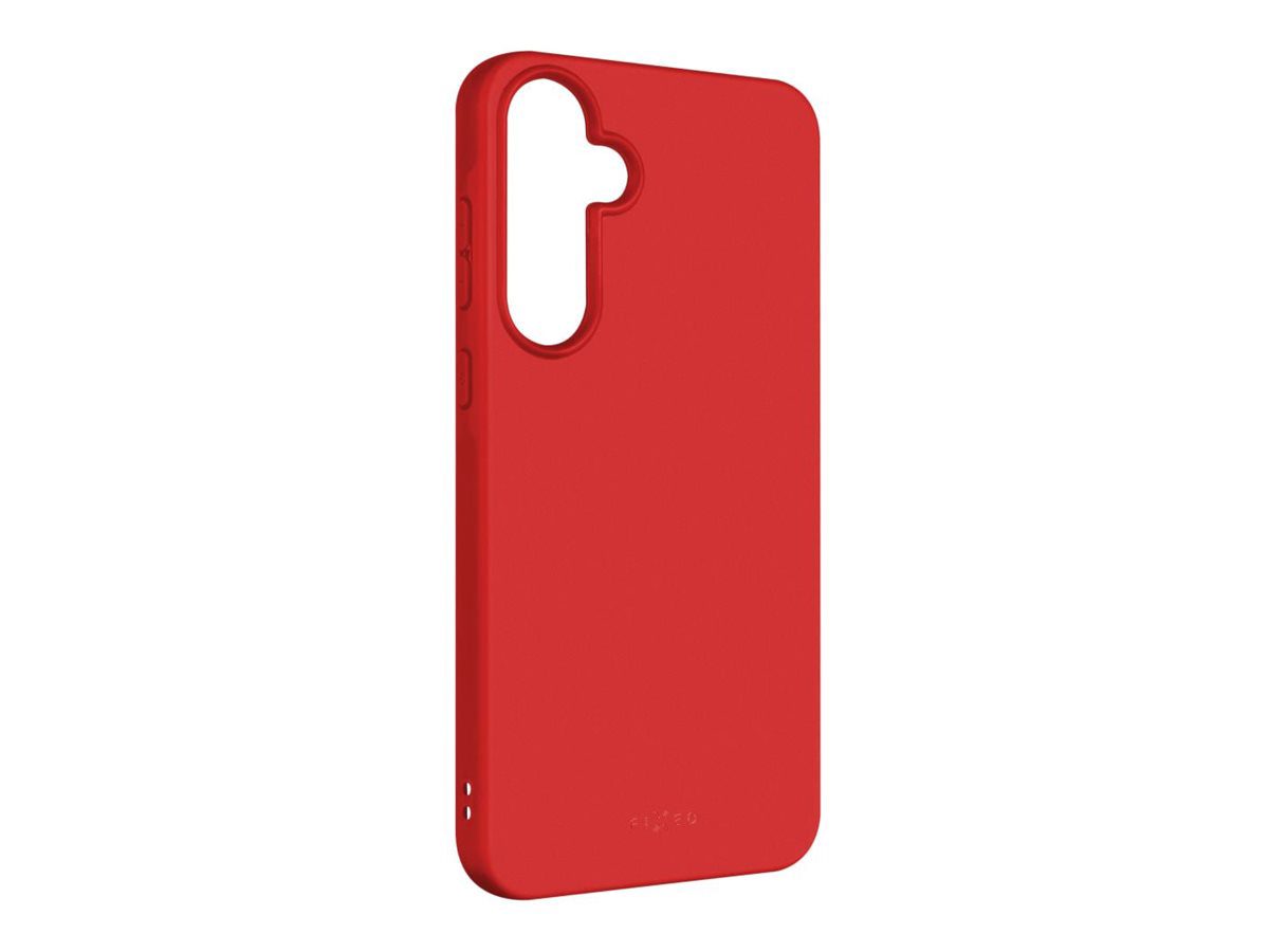 Story, Back cover, Samsung, Galaxy A55 5G, Rubberized, Red