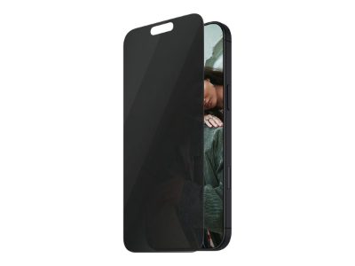 PanzerGlass Screen protector, Apple, iPhone 16 Pro, Glass, Black, Ultra-Wide Fit