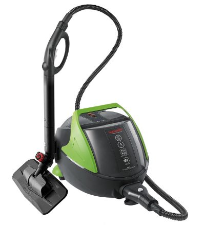 Steam cleaner, PTEU0280 Vaporetto Pro 95_Turbo Flexi, Power 1100 W, Steam pressure 5 bar, Water tank capacity 1.3 L, Black/Green