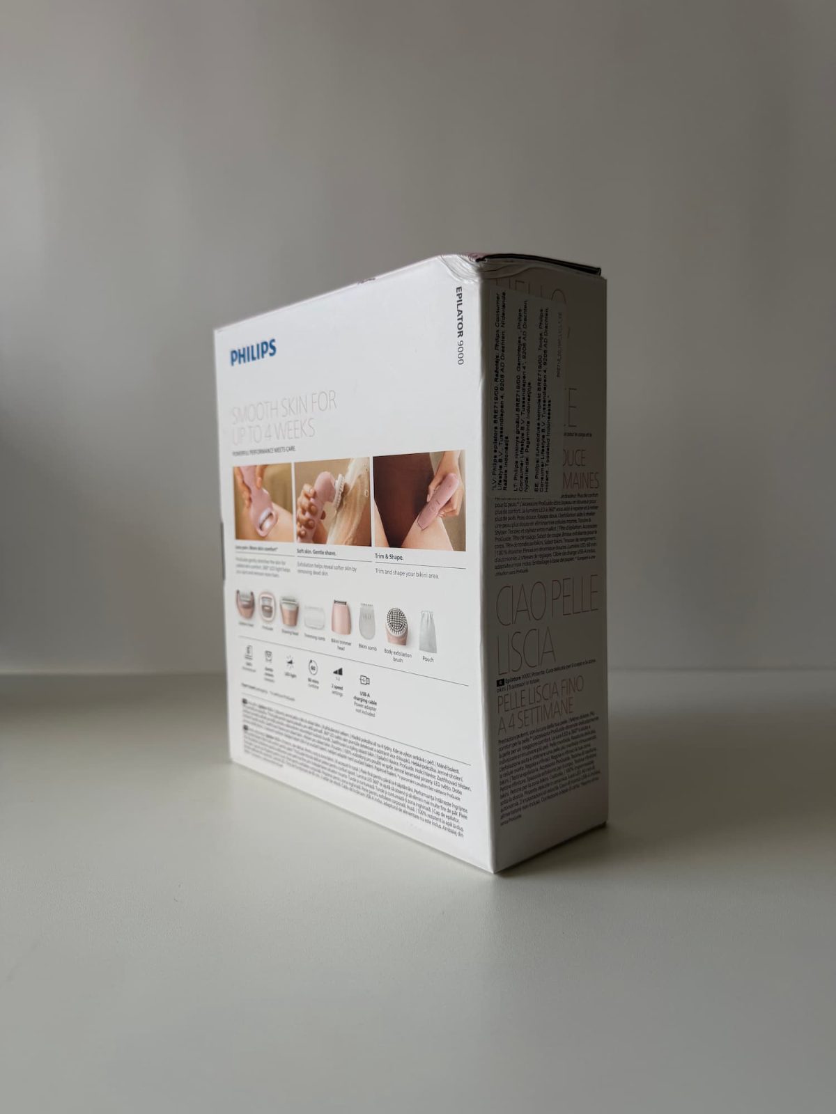 PHILIPS 9000 sērijas epilators mitrai un sausai epilēšanai