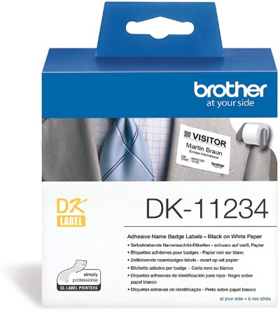 DK-11234, Black on White, DK