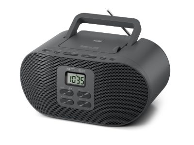Muse M-33 BT, Portable Radio CD/MP3 Player with Bluetooth and USB Port, AUX in