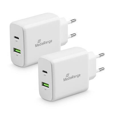 POWER ADAPTER USB/USB-C 43W/FAST MRMA113 MEDIARANGE