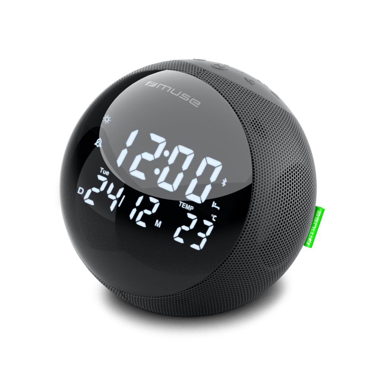 Clock Radio with Alarm Function, M-197 BT, Bluetooth, FM radio, Wireless connection