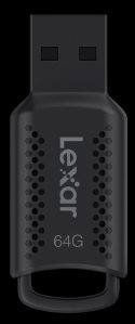 USB Flash Drive, JumpDrive V400, 64 GB, USB Type-A, Black