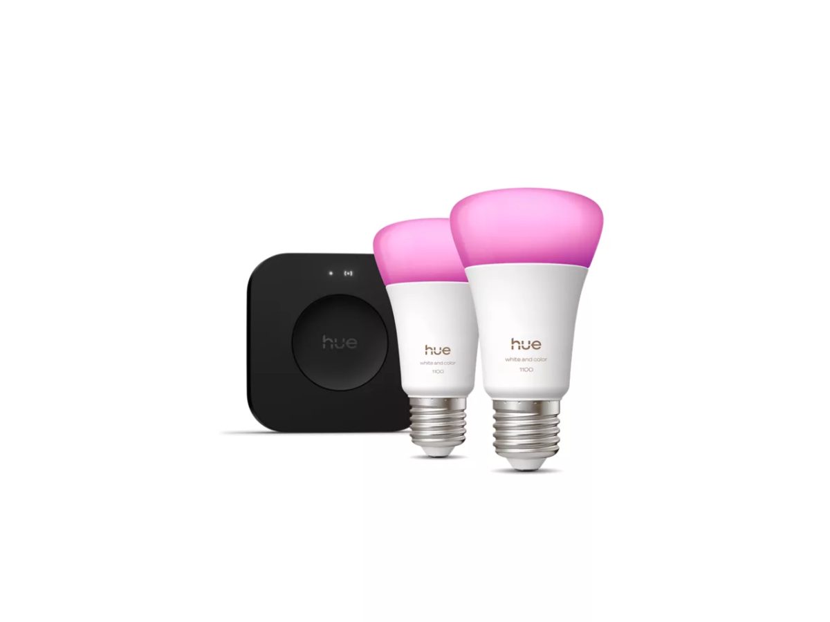 Philips Hue WCA A60 2KIT Pro EU, E27, White and colored light, Bluetooth and Zigbee