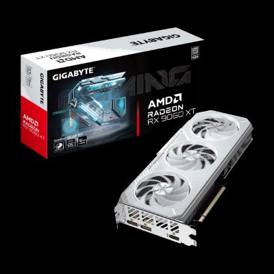 Gigabyte Radeon RX 9060 XT GAMING OC ICE 16G, AMD, 16 GB, Radeon RX 9060 XT, GDDR6, HDMI ports quantity 1, PCI-E 5.0