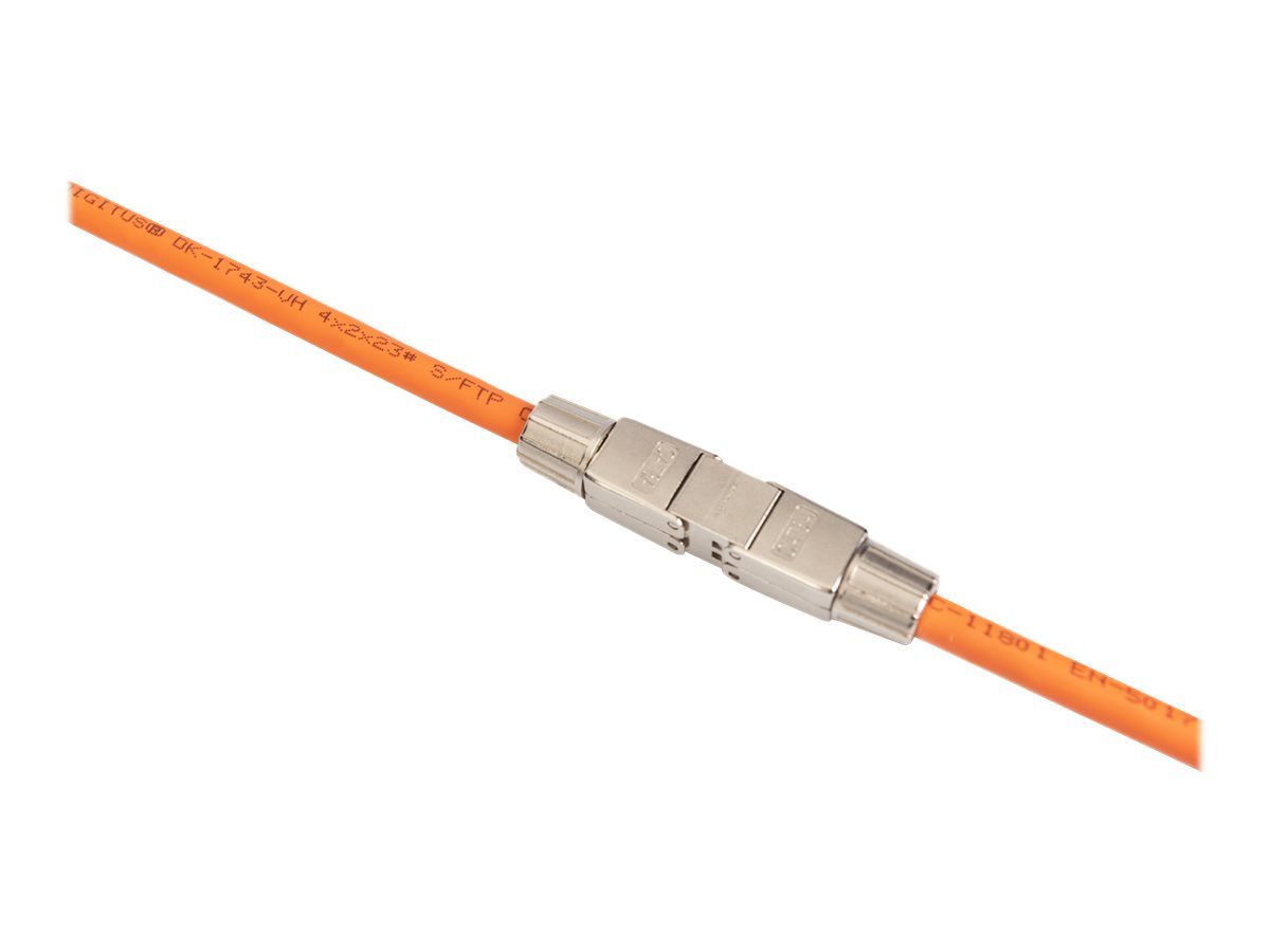 DN-93912, Field Termination Coupler CAT 6A, 500 MHz for AWG 22-26, fully shielded with metal srew cap