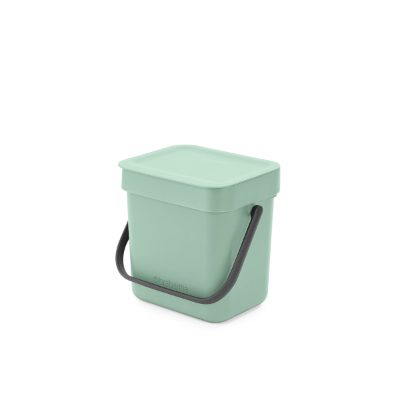 BRABANTIA atkritumu tvertne Sort & Go, 3 l, Jade Green