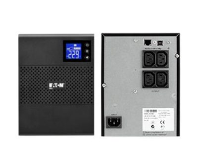 UPS, EATON, 350 Watts, 500 VA, Wave form type Sinewave, LineInteractive, Desktop/pedestal, 5SC500I