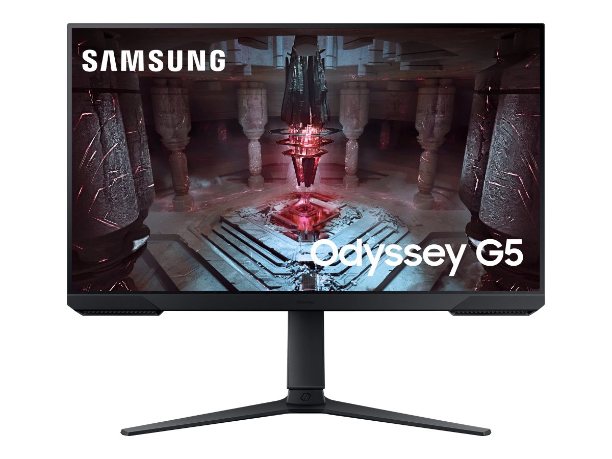 Gaming Monitor, Odyssey G5 G51C, 27 ", VA, 16:9, 165 Hz, 1 ms, 2560 x 1440 pixels, 300 cd/m², HDMI ports quantity 2